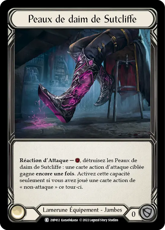 Card: Sutcliffe's Suede Hides