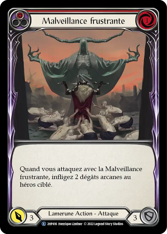 Card: Vexing Malice (red)