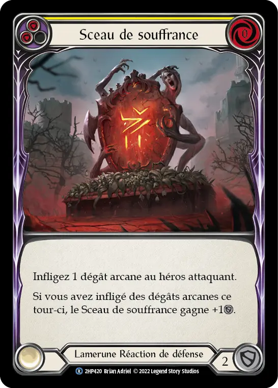 Card: Sigil of Suffering (yel)