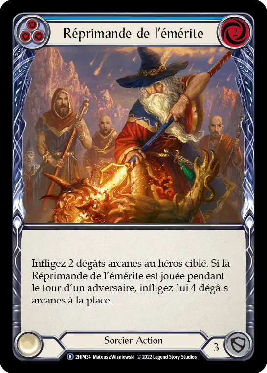 Card: Emeritus Scolding (blu)