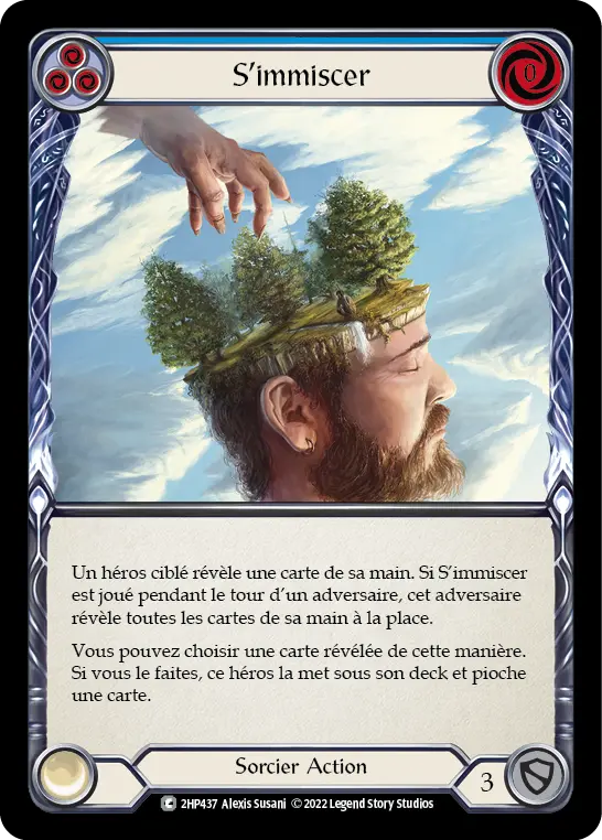 Card: Pry (blu)