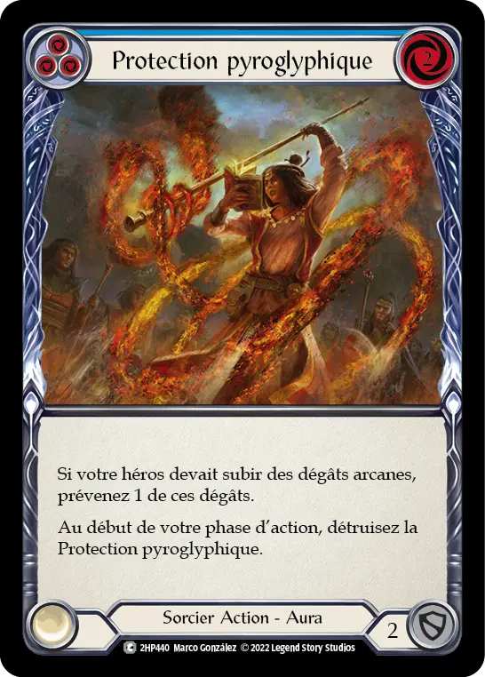 Card: Pyroglyphic Protection (blu)