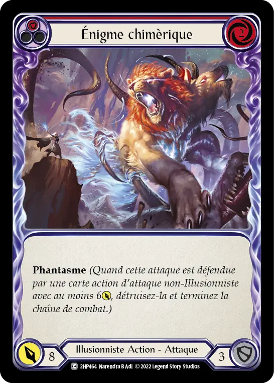 Card: Enigma Chimera (red)