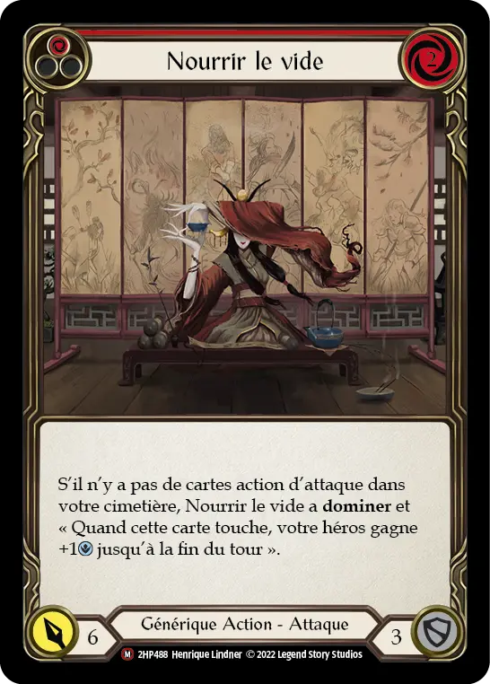 Card: Nourishing Emptiness (red)