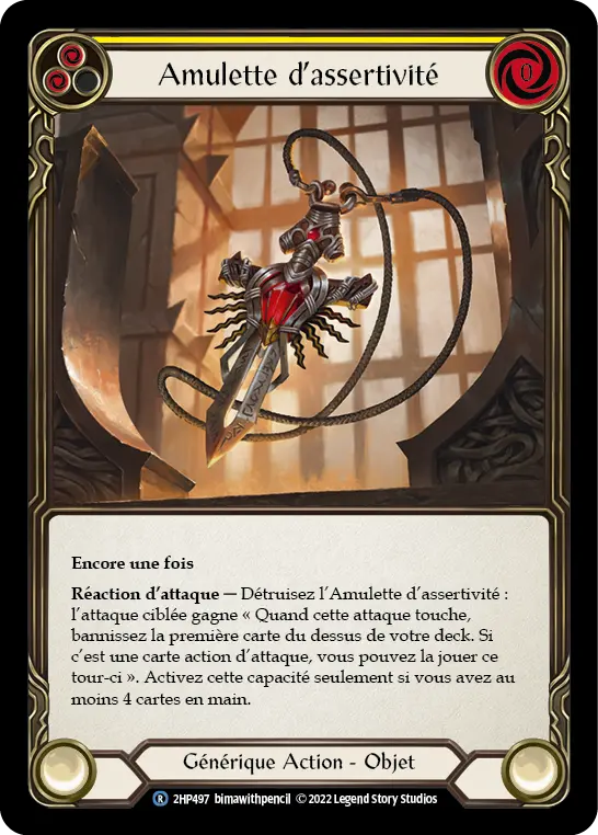 Card: Amulet of Assertiveness (yel)