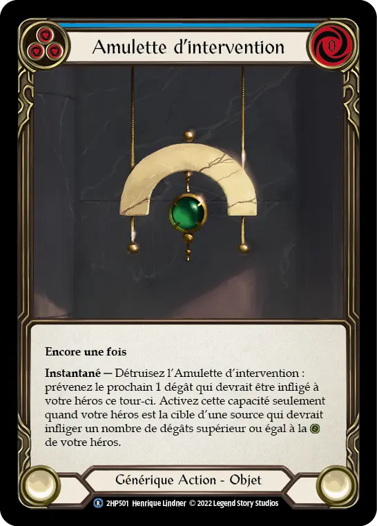 Card: Amulet of Intervention (blu)