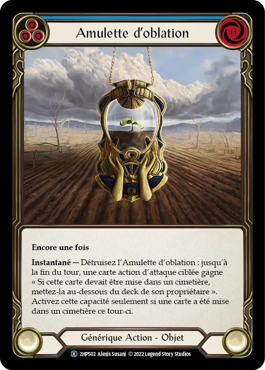 Card: Amulet of Oblation (blu)