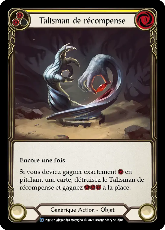Card: Talisman of Recompense (yel)