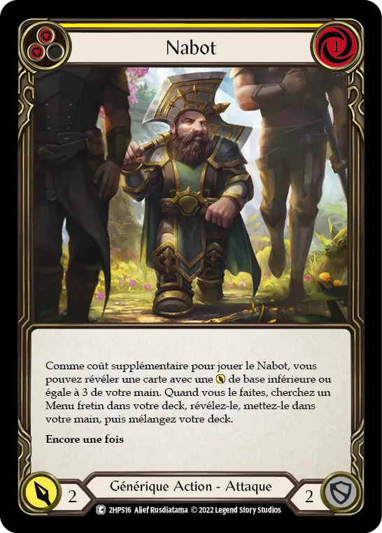 Card: Belittle (yel)