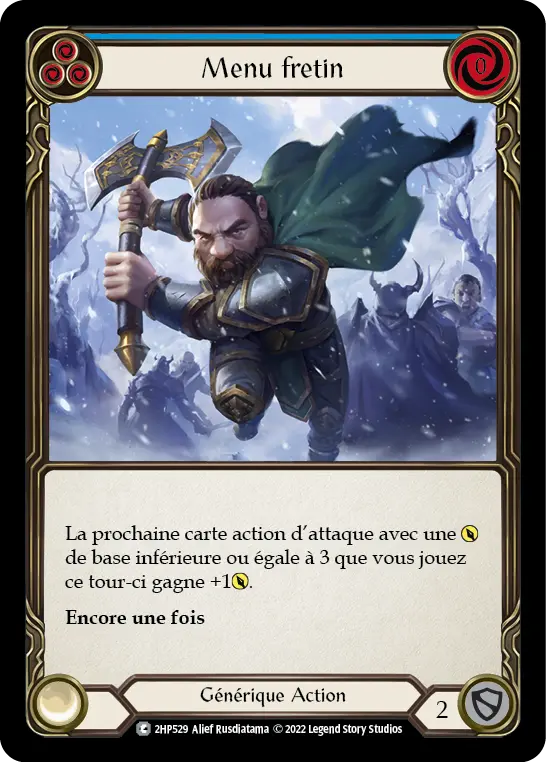 Card: Minnowism (blu)