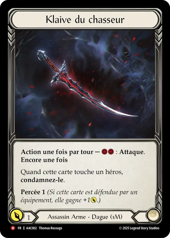 Card: Hunter's Klaive