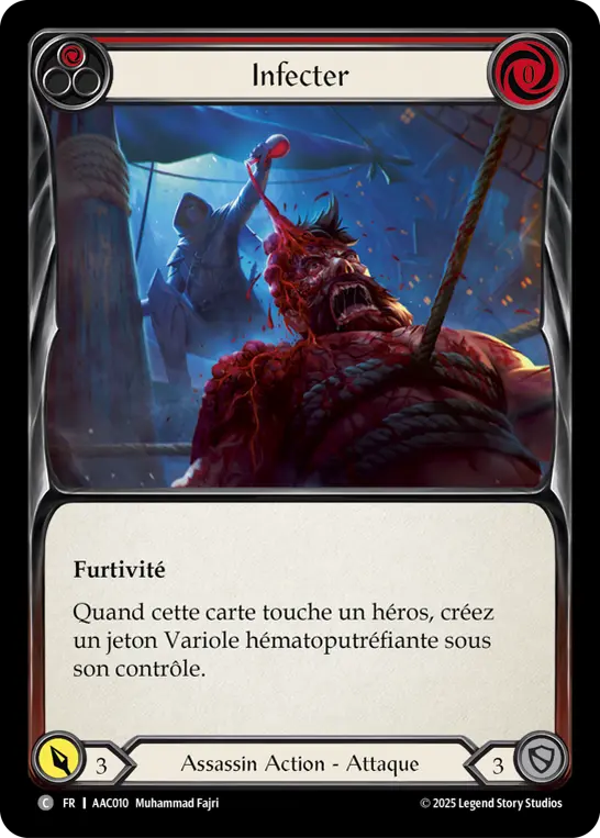 Card: Infect (red)