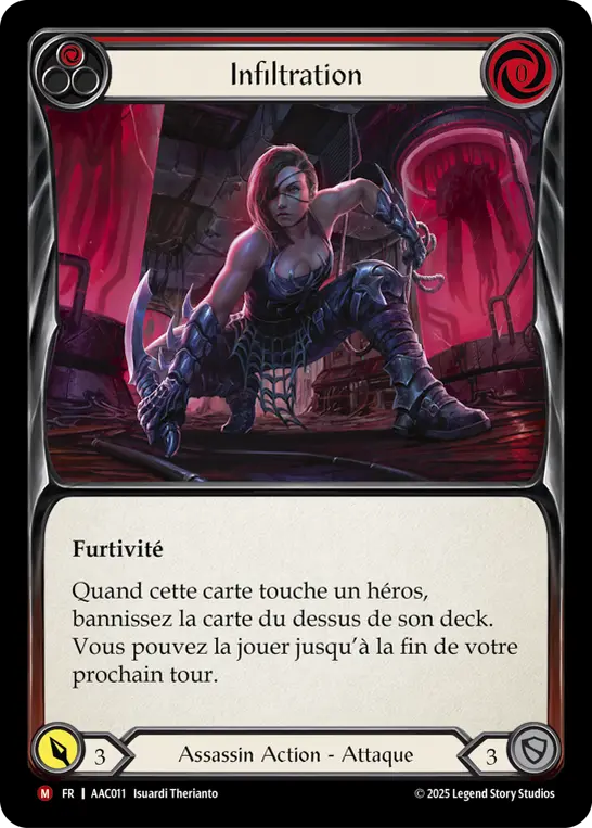 Card: Infiltrate (red)