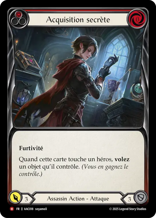 Card: Undercover Acquisition (red)