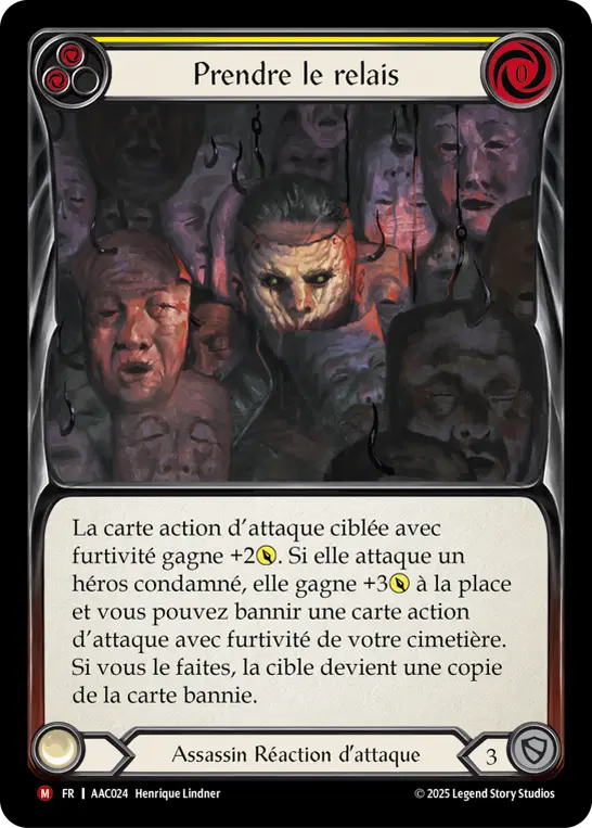 Card: Take Up the Mantle (yel)