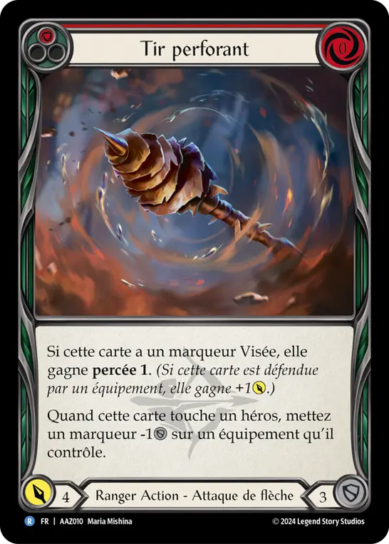 Card: Drill Shot (red)