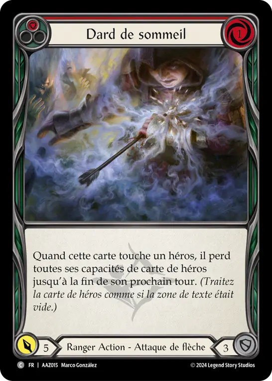 Card: Sleep Dart (red)