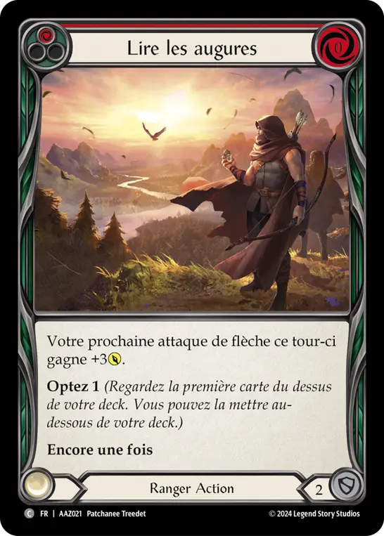 Card: Read the Glide Path (red)