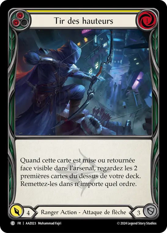 Card: Spire Sniping (yel)