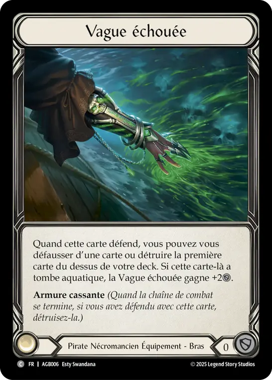 Card: Washed Up Wave