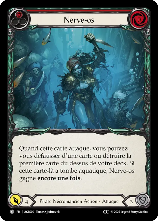 Card: Jittery Bones (red)