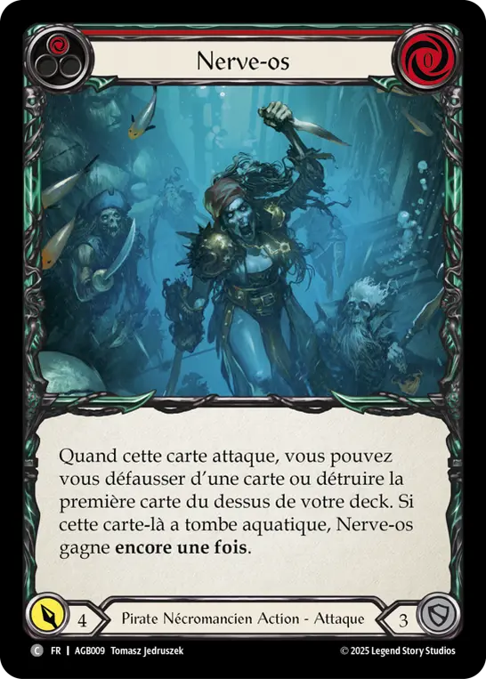 Card: Jittery Bones (red)