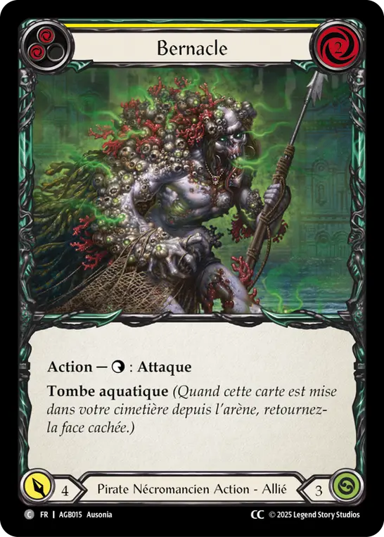 Card: Barnacle (yel)