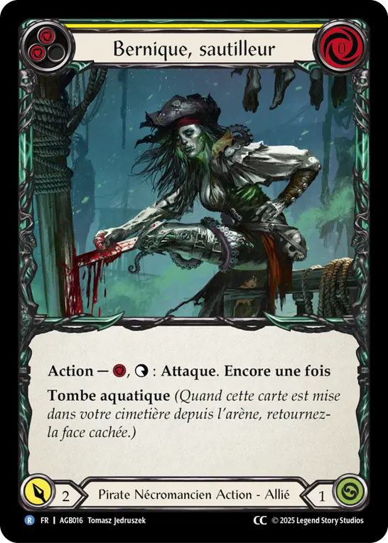 Card: Limpit, Hop-a-long (yel)