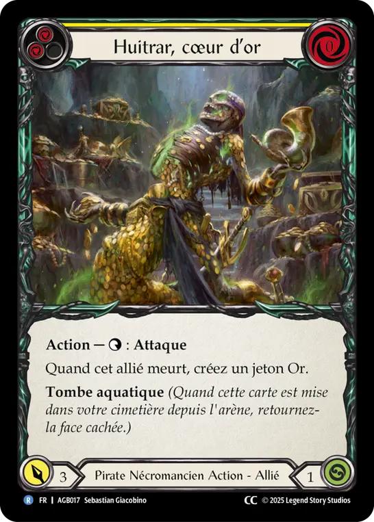 Card: Oysten, Heart of Gold (yel)
