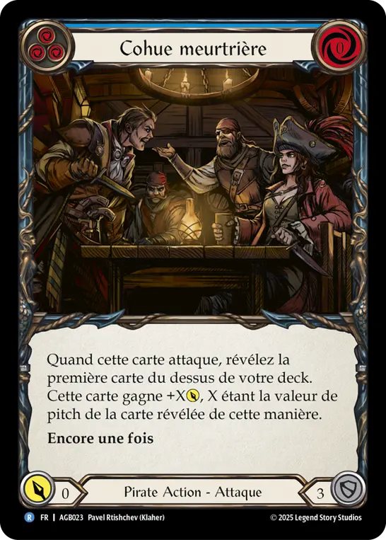 Card: Murderous Rabble (blu)