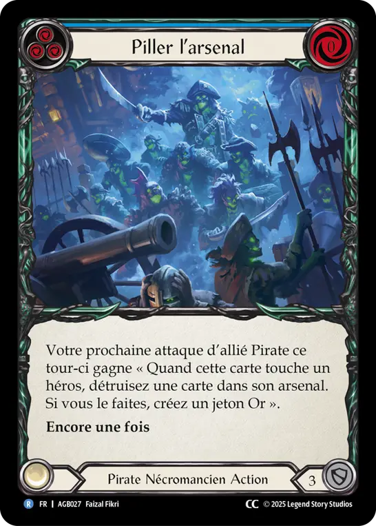 Card: Loot the Arsenal (blu)