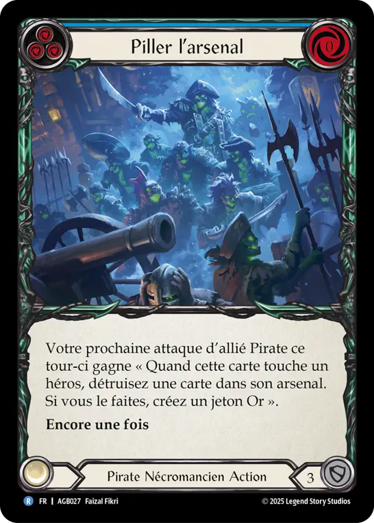 Card: Loot the Arsenal (blu)