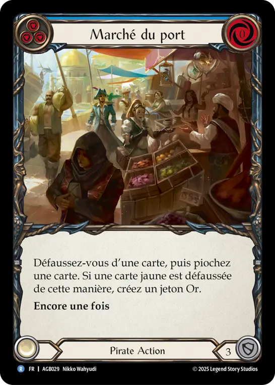 Card: Portside Exchange (blu)