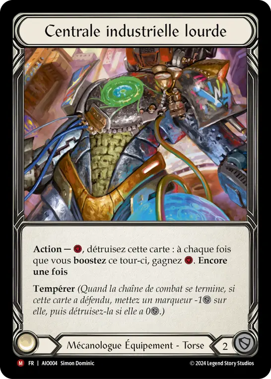Card: Heavy Industry Power Plant