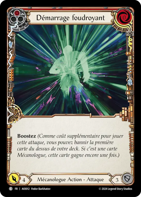 Card: Zero to Sixty (red)