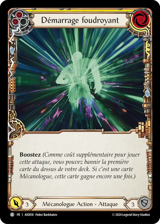Card: Zero to Sixty (yel)