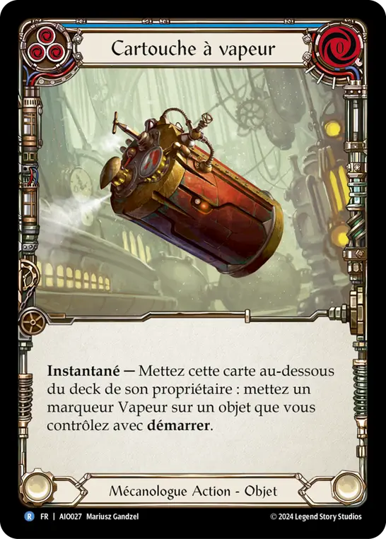 Card: Steam Canister (blu)