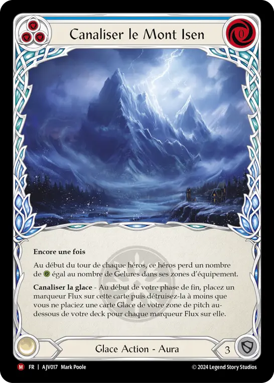 Card: Channel Mount Isen (blu)