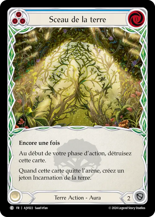 Card: Sigil of Earth (blu)