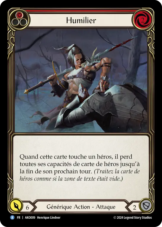 Card: Humble (red)