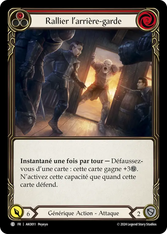 Card: Rally the Rearguard (red)