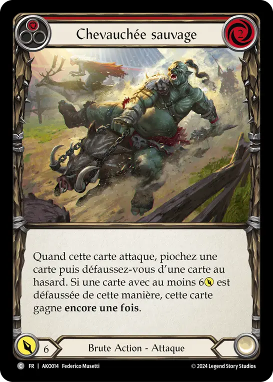 Card: Wild Ride (red)