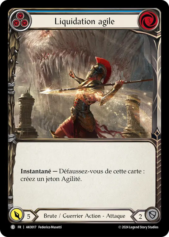 Card: Agile Windup (blu)