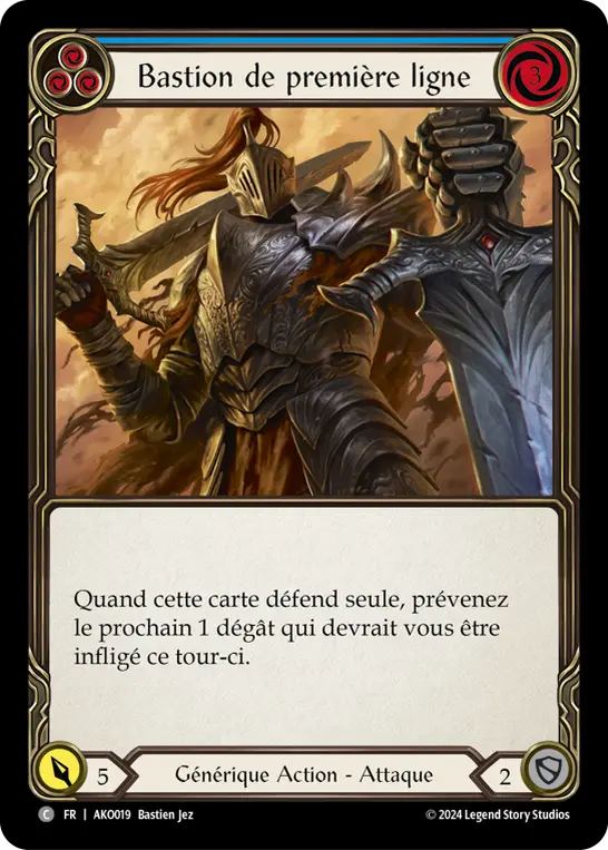 Card: Battlefront Bastion (blu)