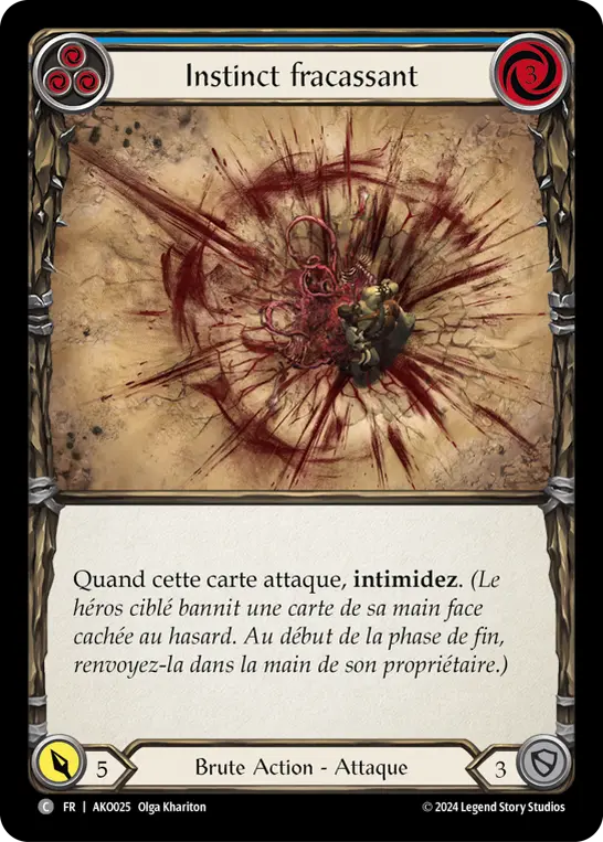 Card: Smash Instinct (blu)
