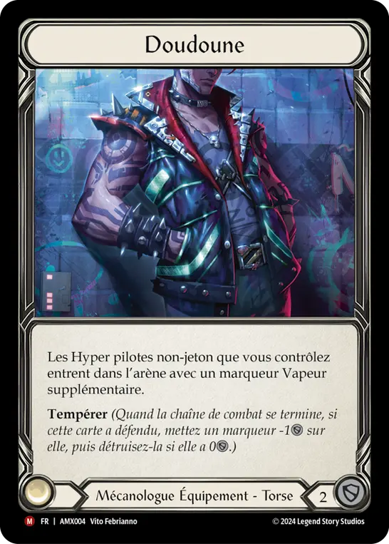 Card: Puffer Jacket