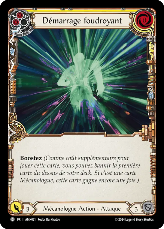 Card: Zero to Sixty (yel)