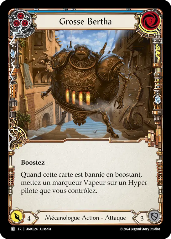Card: Big Bertha (blu)