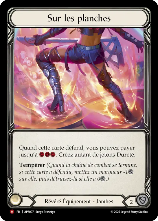 Card: Boots to the Boards