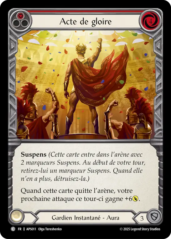 Card: Act of Glory (red)